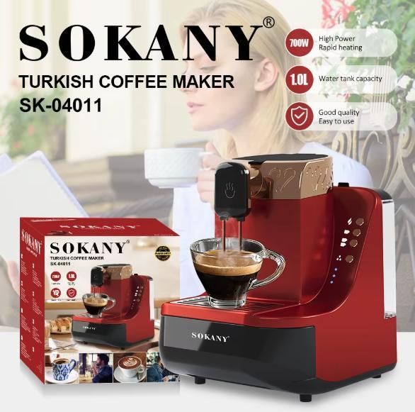 Кавоварка для приготування турецької кави Sokany SK-04011 SK-04011 фото
