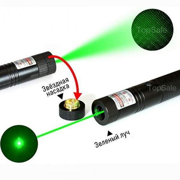 Лазерна вказівка високої потужності Laser 303 Зелена Green sp54125411 фото