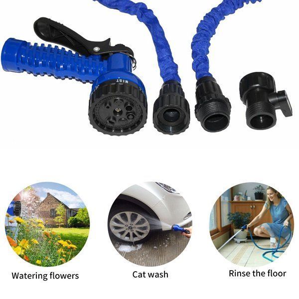Шланг садовий поливальний X-hose, що розтягується 30 м X-hose фото