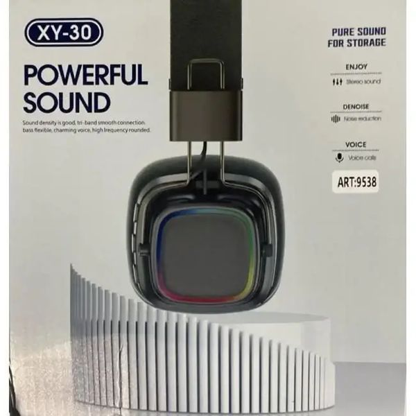Бездротові навушники накладні Bluetooth MDR Marshall BT XY-30/9538 USB sp9538 фото