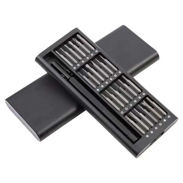 Набір викруток 25 в 1 магнітні Біти Phillips Torx Hex Precision DIY розбірний мінікейс VEN15410C фото