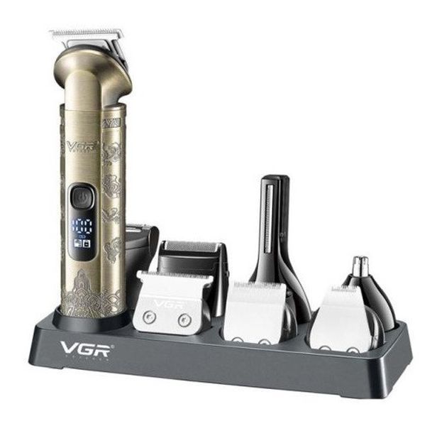 Набір VGR V-110 8в1 Professional для догляду за волоссям, бородою, триммер для носа sp9570 фото