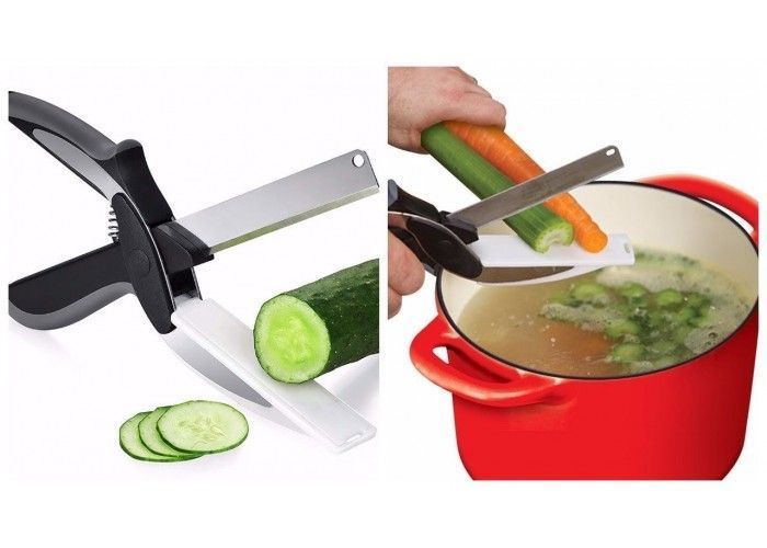 Розумний ніж ножиці 2 в 1 Clever Smart Cutter pr8330 фото