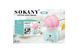 Апарат для виробництва цукрової вати Sokany 500W SK-520 рожевий flSK-520 фото 6