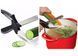 Розумний ніж ножиці 2 в 1 Clever Smart Cutter pr8330 фото 2