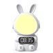 Дитячий годинник із будильником Кролик Rabbit clock with LIGHT WHITE 2127637 фото 4