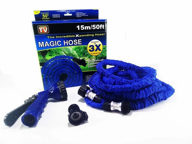 Шланг садовий поливальний X-hose, що розтягується 30 м X-hose фото