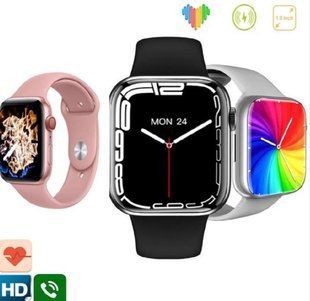 рожевий Розумний смарт-годинник Smart Watch M7 Pro Max 45mm електронний наручний смарт годинник з функцією дзвінка pan744411 фото