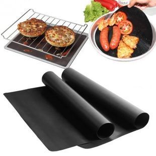 BBQ Гриль мат портативний антипригарний 33*40 см 3 шт BBQ grill sheet pr1002364 фото