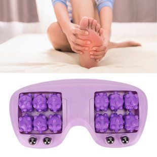 Портативний масажер для ніг Cat Claw Style Foot Massager з 12 роликами та 4 магнітними кульками 2053223 фото