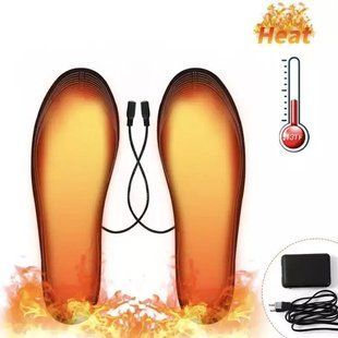 Устілки з підігрівом від USB електрогрілка термоустілки зимові морозостійкі захист від морозу Extra (працюють від Павер Бенка / Зарядного блоку) 21244544 фото