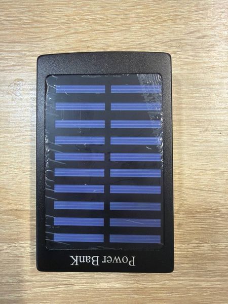 Сонячний Power Bank Solar 30000 mAh / Повербанк Solar 2xUSB з ліхтариком solar20 фото