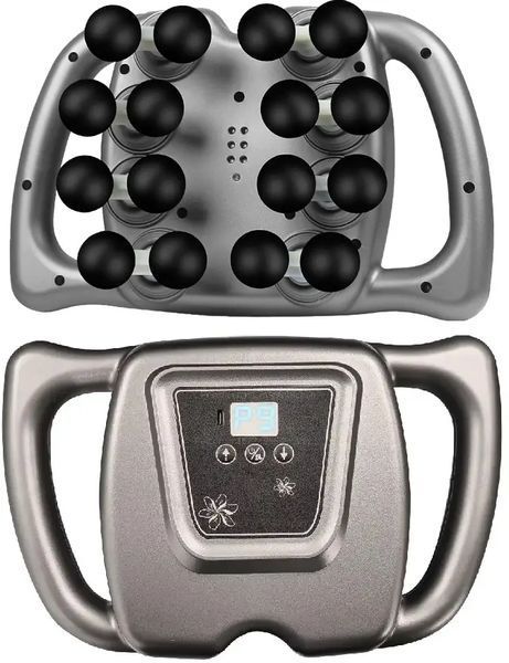 Вібромасажер для м'язів з 16 головками Massage Gun WNK-569 M17126 фото