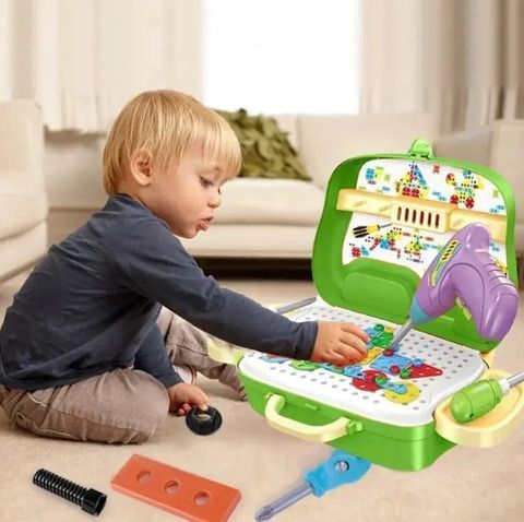 Дитяча валізка Ремонт Creative Little Drill Box jv254136 фото