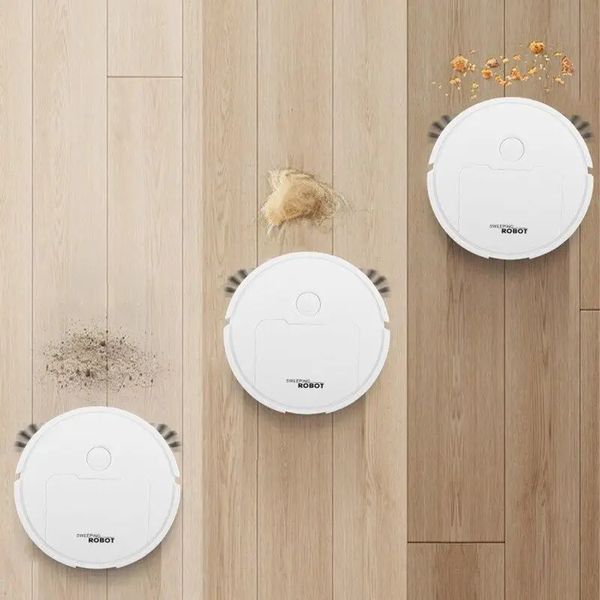 Робот акумуляторний пилосос Vacuum 8088 cleaner LY-541 для сухого прибирання, потужний, автоматичний 2053132 фото