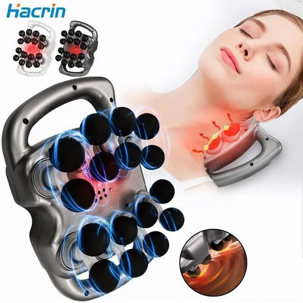 Вібромасажер для м'язів з 16 головками Massage Gun WNK-569 M17126 фото