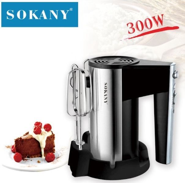 Ручний міксер Sokany CX-6629-2 300Вт, кухонний міксер 240SX-6629-2 фото