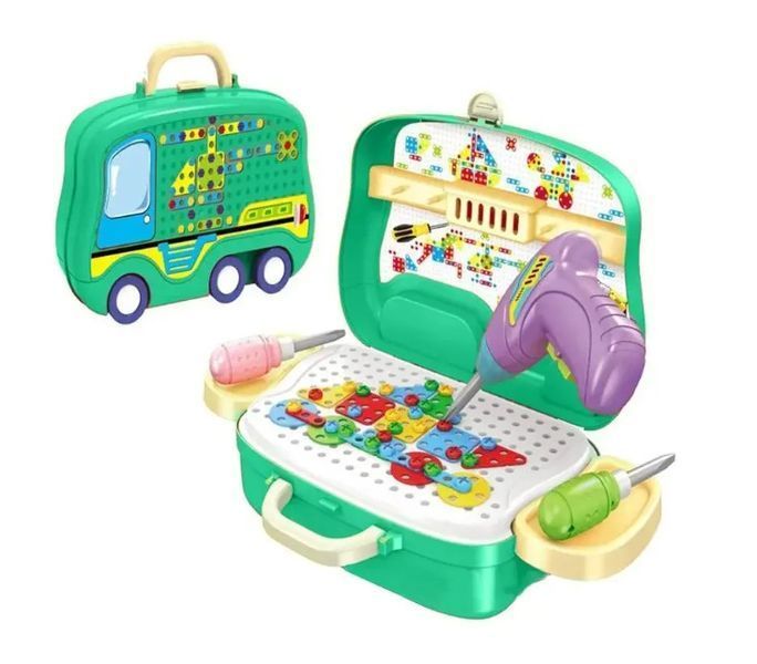 Дитяча валізка Ремонт Creative Little Drill Box jv254136 фото