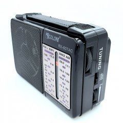Радіоприймач акумуляторний Golon RX-607 AC Black 243201024303 фото
