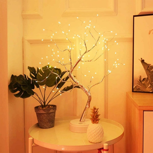 Настільний світильник DIY Auelife 108 Led дерево гірлянда Бонсай Auelife Тепле світло 2127623 фото