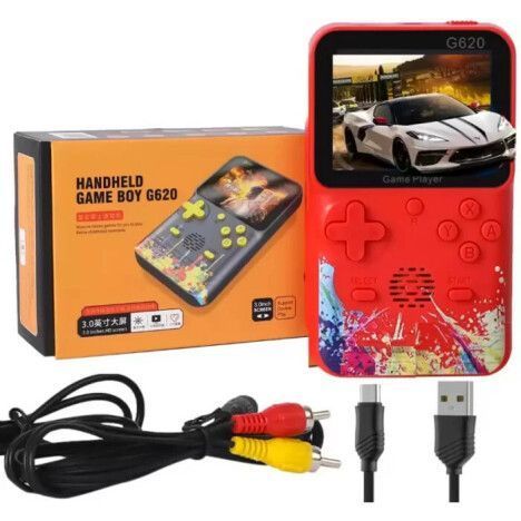 Портативна ігрова консоль Handheld Game Boy G620 500 ігор red sp8915 фото