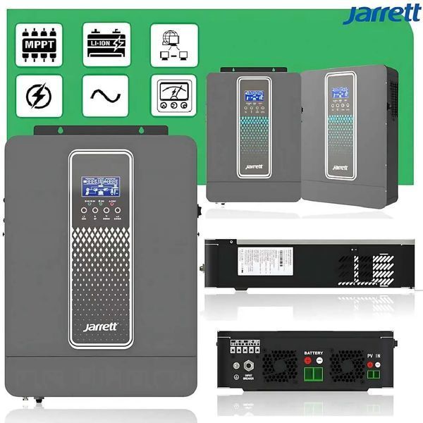 Гібридний інвертор Jarrett JARP-3.2KVA ЧИСТИЙ, 3000 W, 24 V, 1 фаза G9158 фото