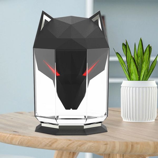 Зволожувач повітря портативний WOLF Air Humidifier, аромадифузор електричний з резервуаром для ефірної олії, ультразвуковий, 650 мл 2127652 фото