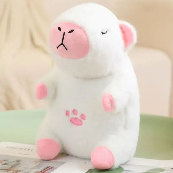 Інтерактивна дихаюча Капібара Snuggle Pulse CapyBuddy 30 см м'яка плюшева іграшка 6260151-B фото
