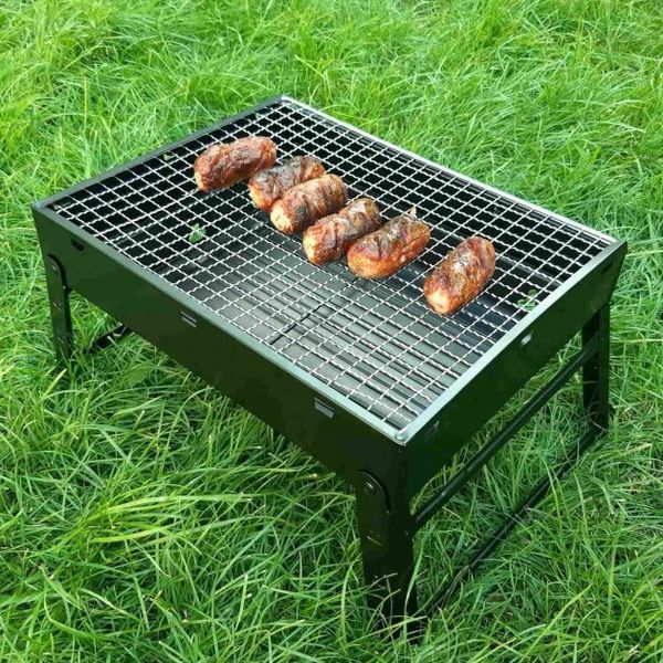 Портативний гриль TL-372 барбекю BBQ Grill Portable складний переносний мангал для дому дачі та туризму 228372 фото