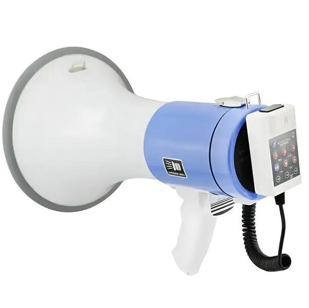 Гучномовець MEGAPHONE ER 66, 12v, рупор UKC 50 Вт з регулюванням гучності sp5077 фото