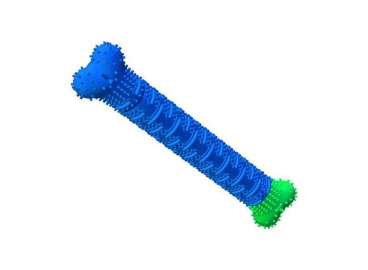 Самоочисна зубна щітка для собак Сhewbrush, масажна щітка для ясен собаки karl245525503160 фото