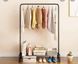 Одинарна стійка для одягу чорного кольору Double floor Hanger 212410120 фото 1
