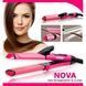 Плойка-праска для волосся Nova 2in 1 Beauty Set NHC-2009 Розпродаж 2262009 фото 5