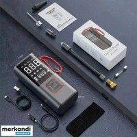 Портативний акумуляторний компресор Car Air Pump ATJ-6988 m16367 фото