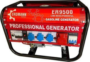 Генератор бензиновий ER-9500 Erdmann Tools (3 фази, 2,5 кВт) ER-9500 фото