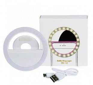 Світлодіодне селфі кільце Selfie Ring Light 2260039 фото