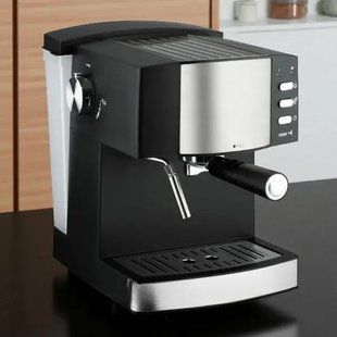 Кавоварка 1,6л 850Вт Domotec MS 113 Чорна 2019846 фото