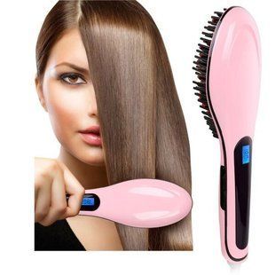 Електричний гребінець-випрямляч Fast Hair Straightener HQT-906 sa90233 фото