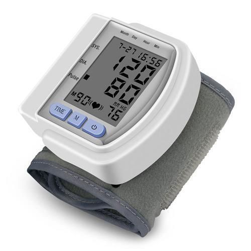 Автоматичний тонометр для вимірювання тиску пульсу на зап'ясті Blood Pressure Monitor CK-102S 2260010 фото