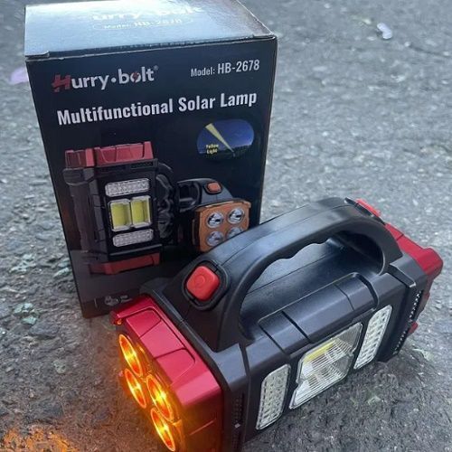 Ліхтар- Powerbank на сонячній батареї HB-2678 5402678 фото