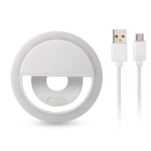 Світлодіодне селфі кільце Selfie Ring Light 2260039 фото