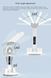 Акумуляторна LED лампа / Настільна лампа 3в1 з акумулятором 3200мАч та USB-дисплеєм / Акумуляторна LED лампа-органайзер з вентилятором та годинником M17669 фото 3