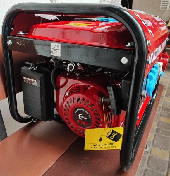 Генератор бензиновий ER-9500 Erdmann Tools (3 фази, 2,5 кВт) ER-9500 фото