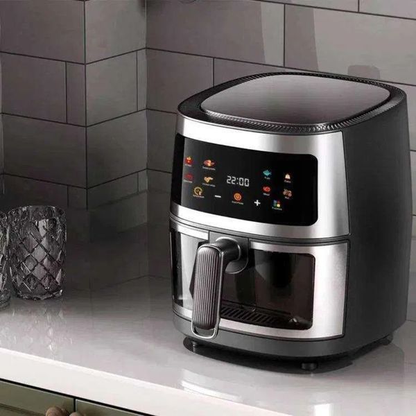 Фритюрниця без олії мультипіч 3500W ZP-111 сенсорна аерофрітюрниця з таймером 7л. ZP-111 фото