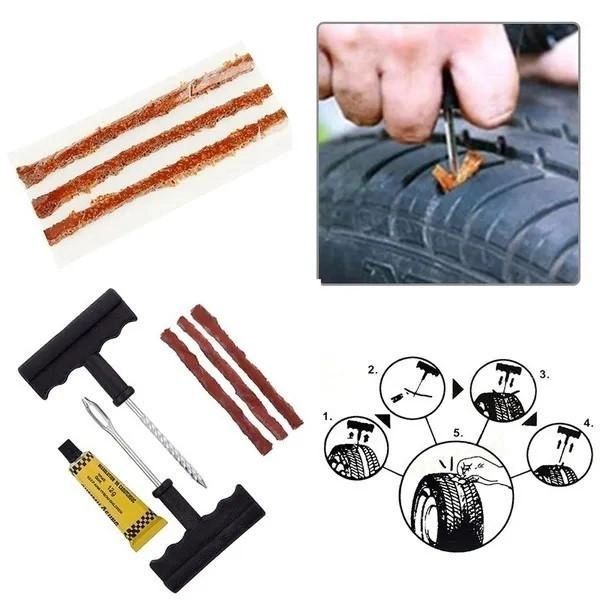 Набір для ремонту проколів безкамерних шин Tekin Tubeless Tire Repair Kit sp9183 фото