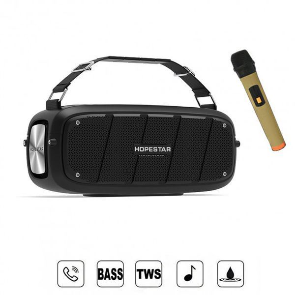 Бездротова Bluetooth колонка Hopestar A20 PRO c Мікрофоном Караоке 239A20PRO фото