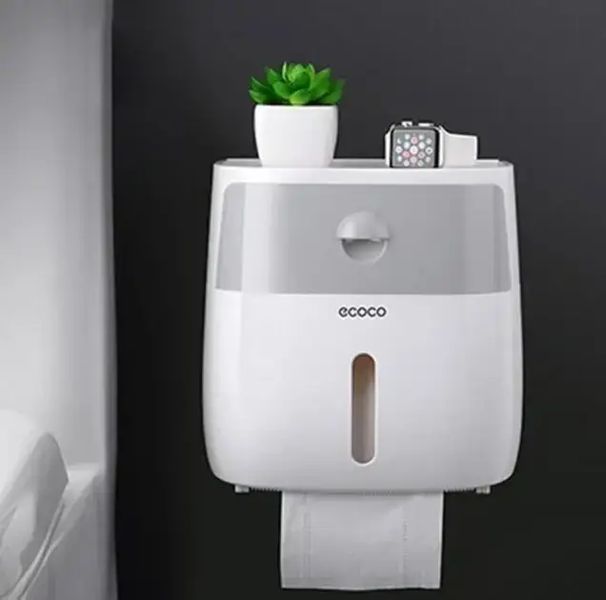 Тримач для туалетного паперу паперових рушників Towel Holder Ecoco 20524 фото