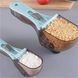 Регульовані пластикові мірні ложки 2 штуки Adjustable measuring spoon mu8873567 фото 7