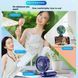 Портативний міні вентилятор Mini fan AND892 з підставкою для телефону та дисплеєм 2053343 фото 5