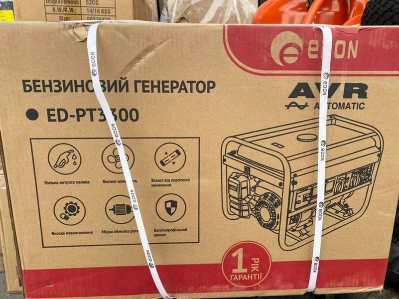 Бензиновий генератор EDON PT-3300 330025699 фото